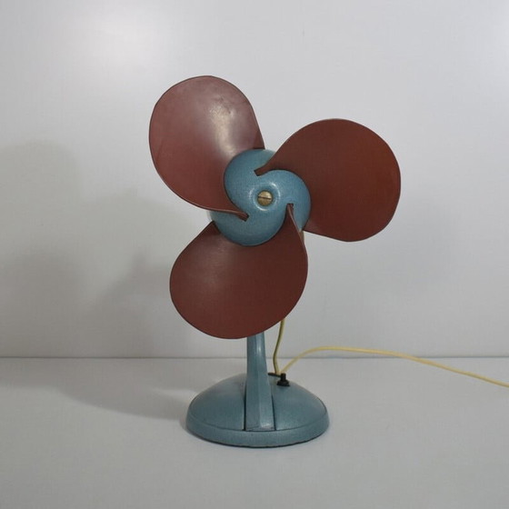 Image 1 of Vintage roterende ventilator met zachte vinnen, 1960