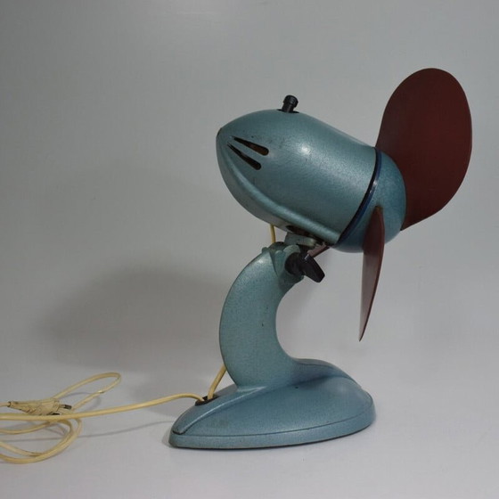 Image 1 of Vintage roterende ventilator met zachte vinnen, 1960