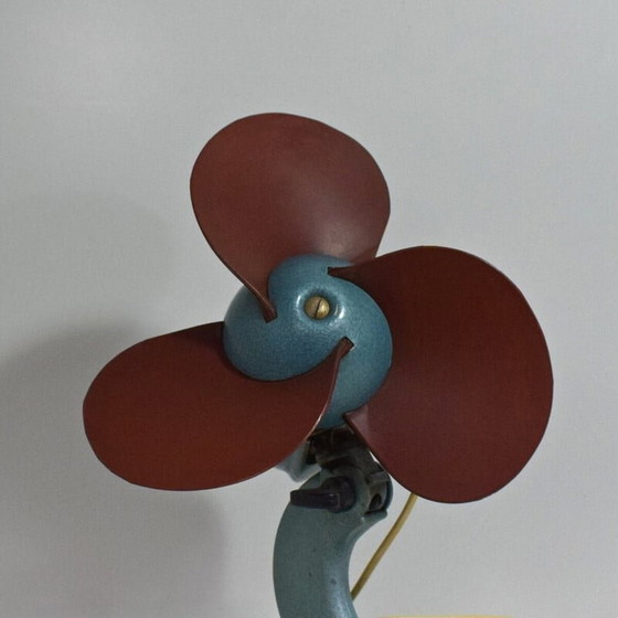 Image 1 of Vintage roterende ventilator met zachte vinnen, 1960