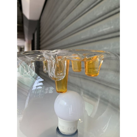 Image 1 of Vintage vloerlamp in Murano glas Toni Zuccheri 1970