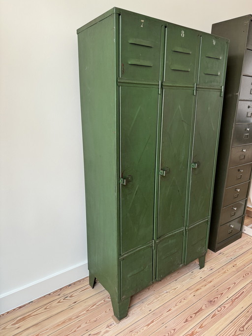 Vintage Groene Locker