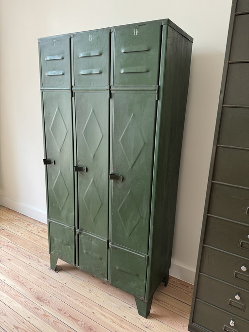 Vintage Groene Locker