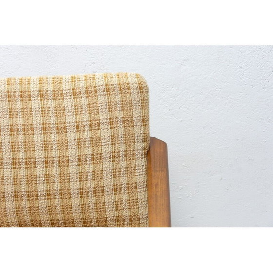 Image 1 of Paar vintage beukenhouten fauteuils van Tatra nábytok, Tsjechië 1960