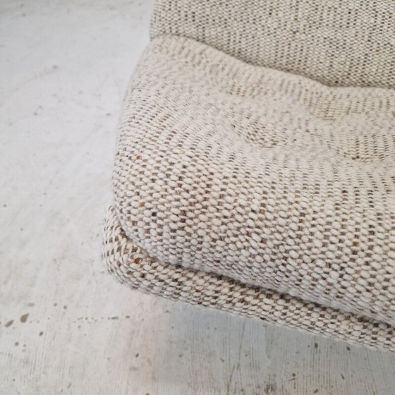 Image 1 of Vintage F511 fauteuil in Deense stof van Geoffrey Harcourt voor Artifort, 1960