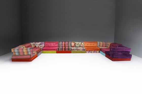 Image 1 of Prachtige XXL Mah Jong 'Missoni Home' stof van Hans Hopfer voor Roche Bobois