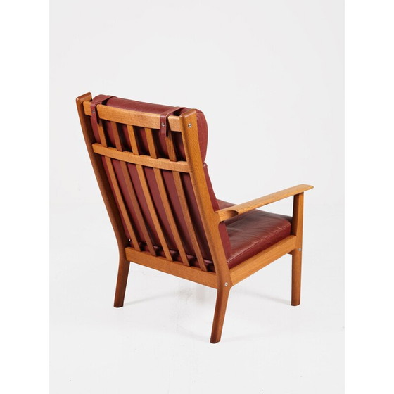 Image 1 of Vintage GE 265A fauteuil met hoge rugleuning van Hans J. Wegner voor Getama, 1970