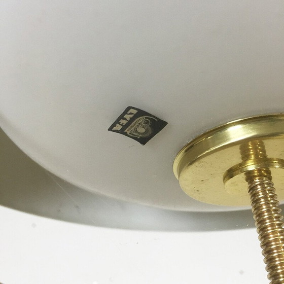 Image 1 of Deense Lyfa turquoise hanglamp - 1960