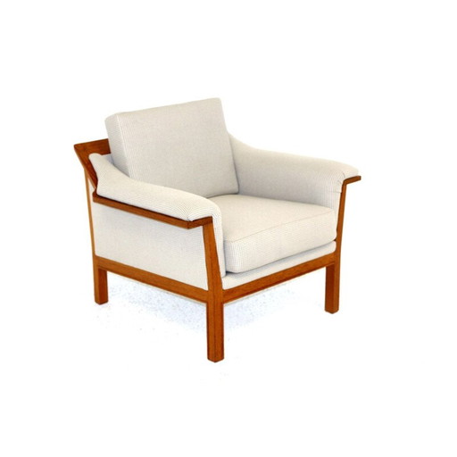 Vintage teakhouten fauteuil, Zweden 1960