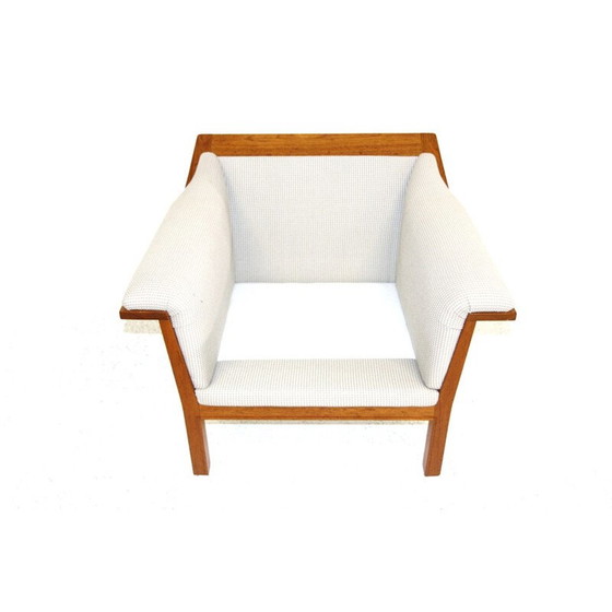 Image 1 of Vintage teakhouten fauteuil, Zweden 1960