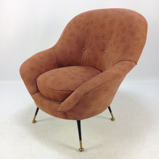 Image 1 of Paar mid-century Italiaanse fauteuils, 1950