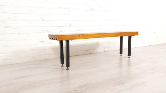 Image 1 of Vintage Bankje | Hout | Bijzettafeltje