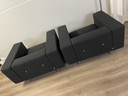 2x Moooi bottoni fauteuils