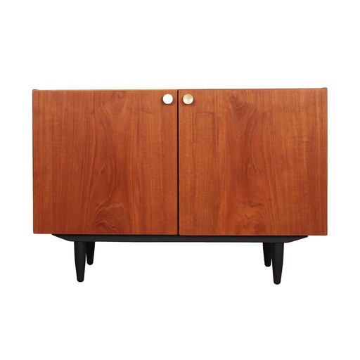 Teak kabinet, Deens ontwerp, 1970S, Productie: Denemarken