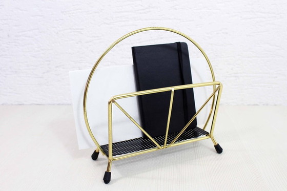 Image 1 of Vintage brievenrek voor bureau