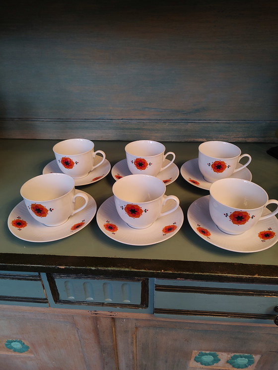 Image 1 of Bavaria Winterling Kirchenlamitz Dessert Servies 