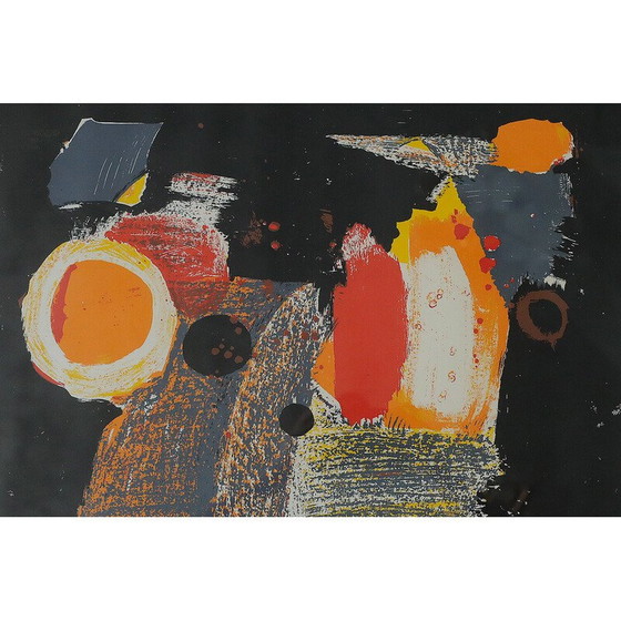 Image 1 of Vintage schilderij door Kulo Green