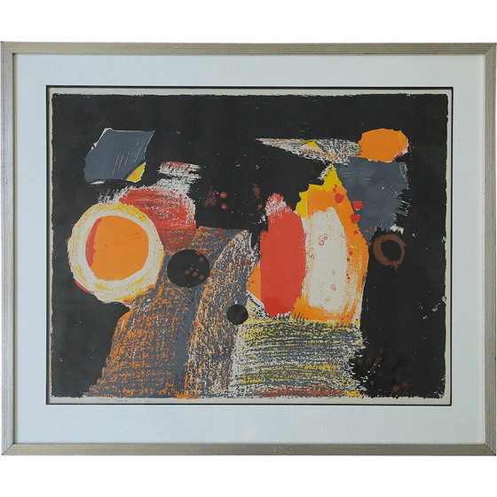 Image 1 of Vintage schilderij door Kulo Green