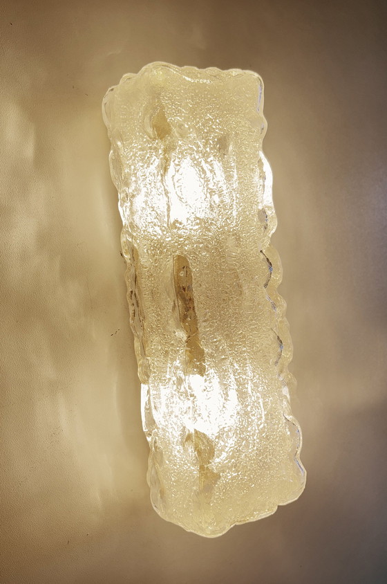 Image 1 of Limburg Vintage Glazen Wandlamp