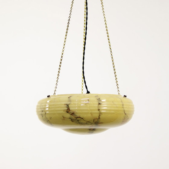 Image 1 of Art Deco Hanglamp / Schaallamp