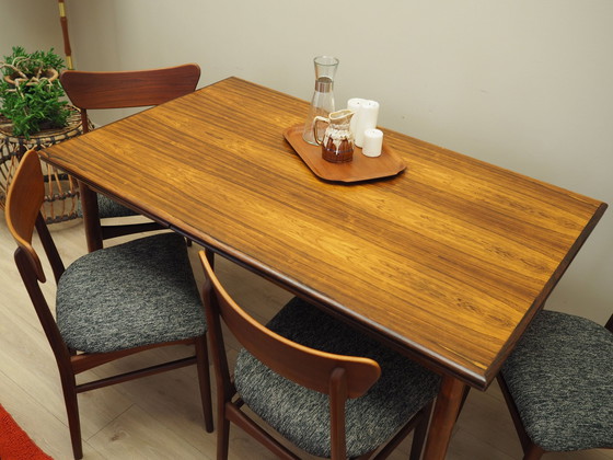 Image 1 of Rozenhouten tafel, Deens ontwerp, 1970S, Productie: Denemarken