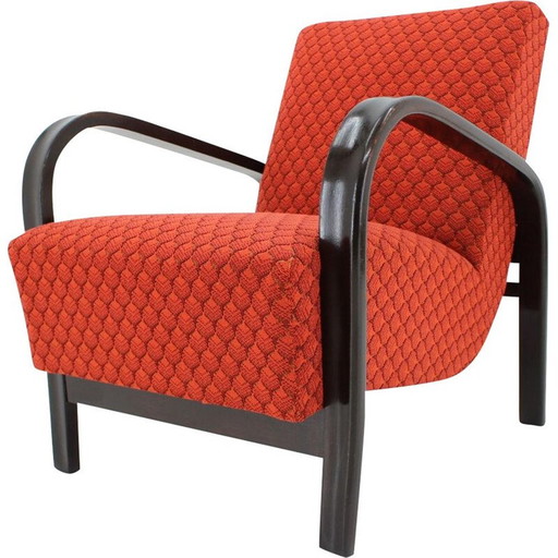 Paar vintage fauteuils van Kropacek en Kozelka, 1950