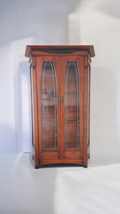 Schuitema Kast Art Deco Jugendstil Vitrinekast