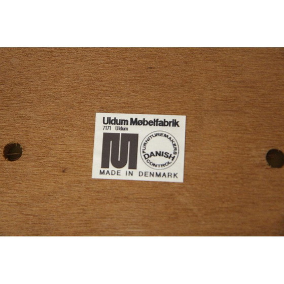 Image 1 of Vintage armstoel in rozenhout van Johannes Andersen voor Uldum Møbelfabrik, Denemarken 1960