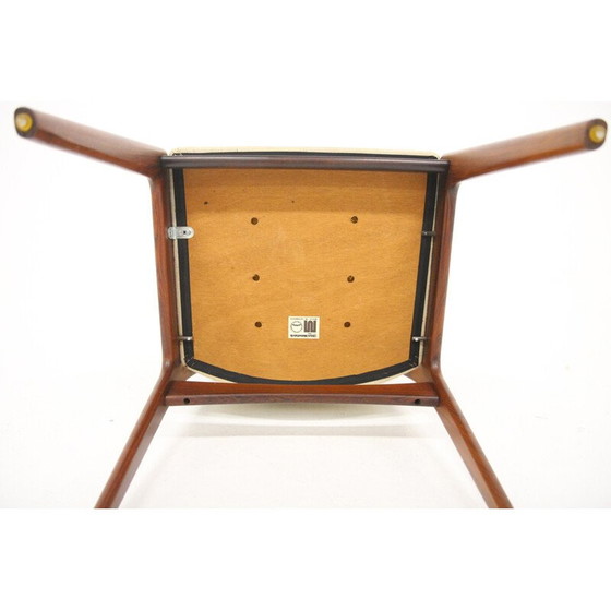 Image 1 of Vintage armstoel in rozenhout van Johannes Andersen voor Uldum Møbelfabrik, Denemarken 1960