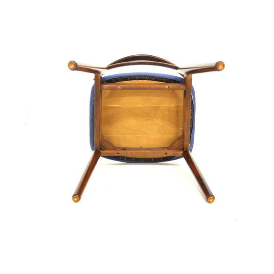 Image 1 of Set van 6 vintage stoelen in rozenhout van Helge Sibast en Børge Rammerskov, Denemarken 1960