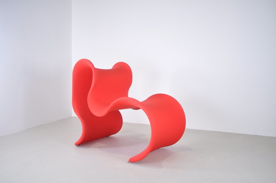 Image 1 of Design by Gianni Pareschi fauteuil "Fiocco" stoel voor Busnelli