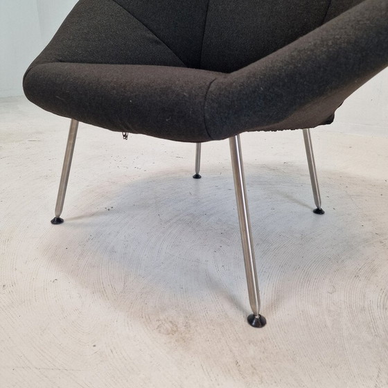 Image 1 of Paar vintage wollen fauteuils van Kaleidos, Nederland 1980