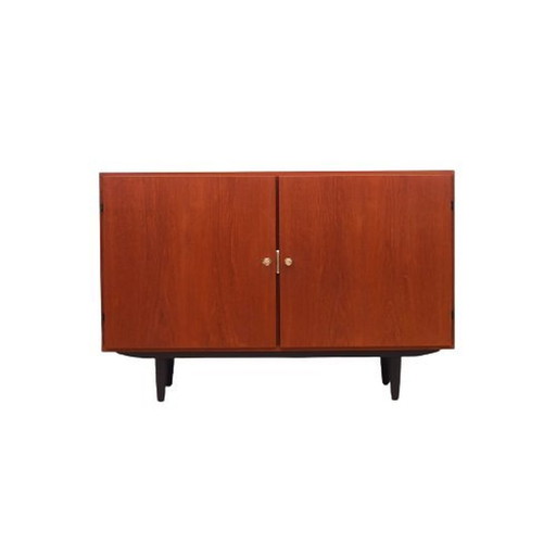 Teak kabinet, Deens ontwerp, 1970S, Productie: Denemarken