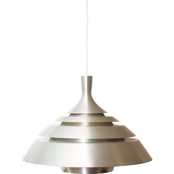 Image 1 of Vintage aluminium hanglamp van Hans-Agne Jakobsson, Zweden 1960