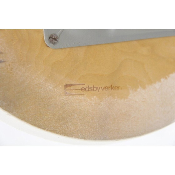 Image 1 of Vintage draaistoel van Jan Hallberg voor Edbysverken, Zweden 1980