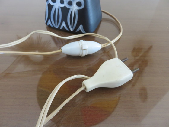 Image 1 of Afrikaanse keramische lamp, jaren 50-60