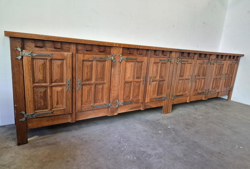 Brutalist credenza