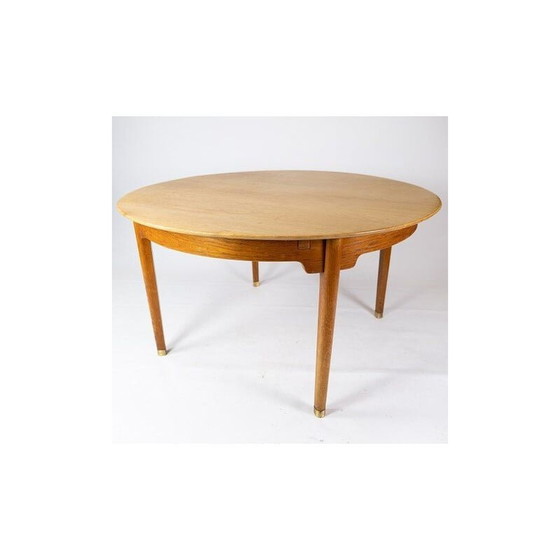 Image 1 of Vintage eiken eettafel, Deens 1960