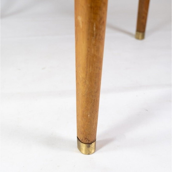 Image 1 of Vintage eiken eettafel, Deens 1960