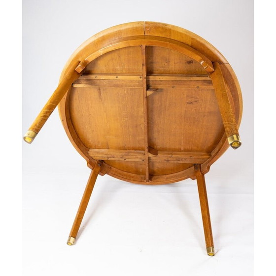 Image 1 of Vintage eiken eettafel, Deens 1960