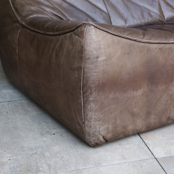 Image 1 of Vintage The Rock Leather Sofa - Gerard van den Berg Montis 1970s  