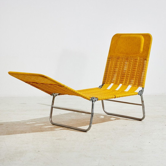 Image 1 of Vintage Kurz opvouwbaar zonnebed, jaren 1980