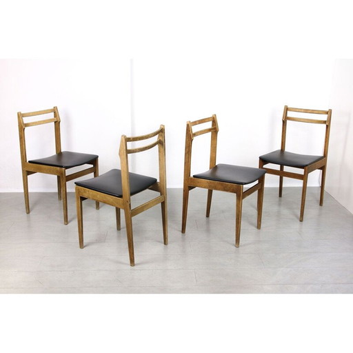 Set van 4 vintage stoelen van Stol Kamnik, jaren 1970