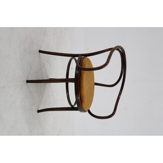 Image 1 of Vintage beukenhouten fauteuil van Ton, Tsjecho-Slowakije 1960
