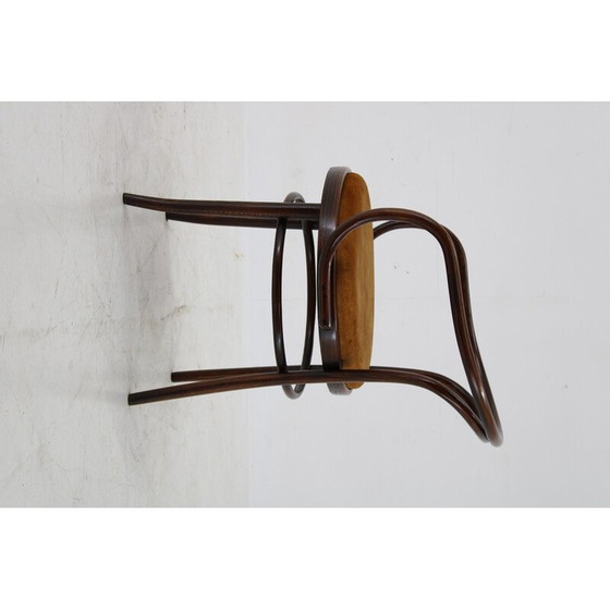 Image 1 of Vintage beukenhouten fauteuil van Ton, Tsjecho-Slowakije 1960