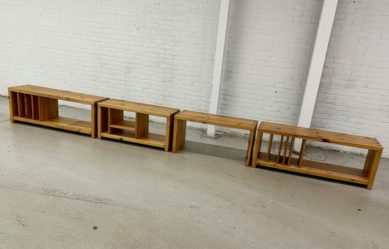 Image 1 of 4x Aksel Kjersgaard vintage storage benches