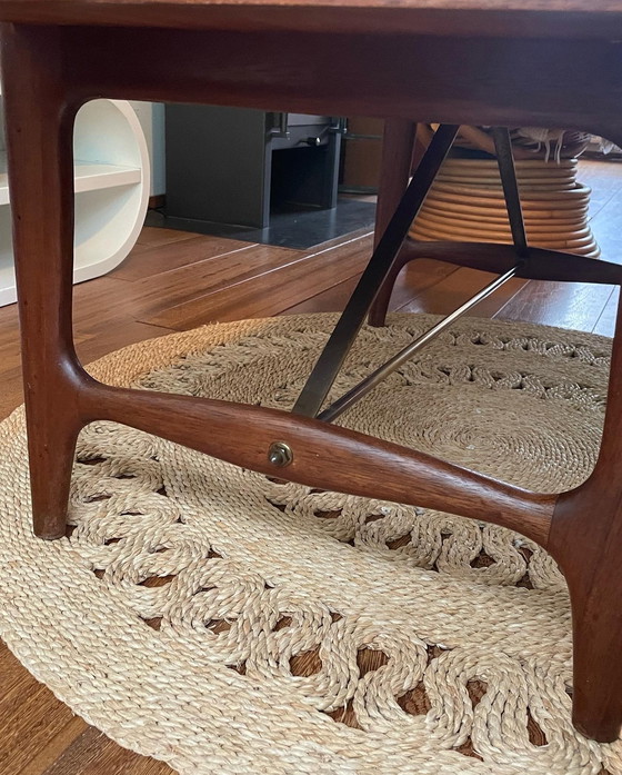 Image 1 of Vintage teakhouten salontafel