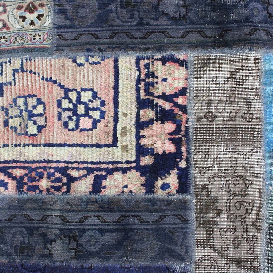 Image 1 of Perzisch tapijt patchwork tapijt 220X150 Nr:1775