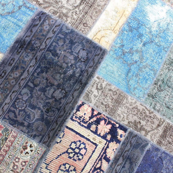 Image 1 of Perzisch tapijt patchwork tapijt 220X150 Nr:1775