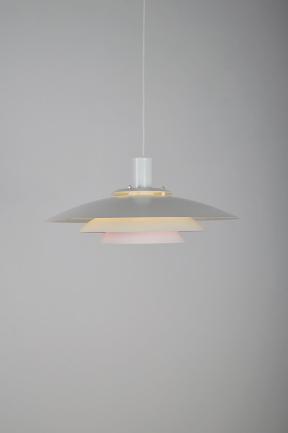 Image 1 of Deense XL hanglamp 52530 van Form-Light, jaren '80