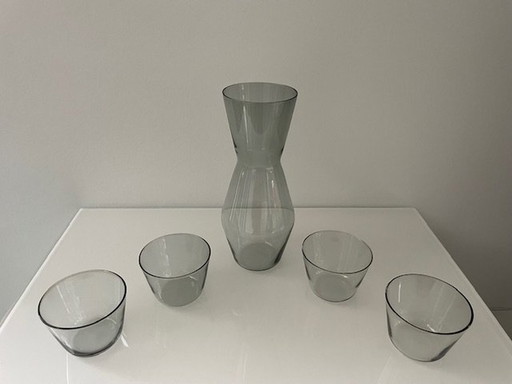 Double Up Design Karaf En 4 Waterglazen Van Spring Copenhagen